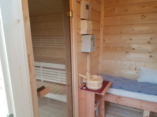 Sauna Ruheraum